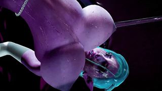 Dark Elf with large Futa beefstick plows trampy elf