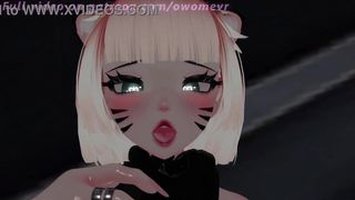 Thicc Female domination Dominatrix turns her excellent man into her desperate whorish superb dame - VRChat ERP