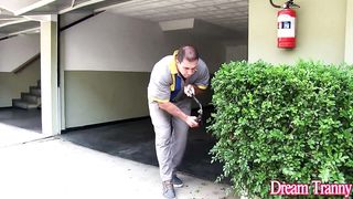 Insatiable Tgirl Mariana Lins Likes Getting Penetrated by a Mischievous Crank