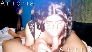 Deep-throat to universitary schoolgirl