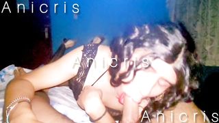 Deep-throat to universitary schoolgirl