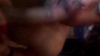 University she-creature swapsfuck with herfriend Halloweenparty