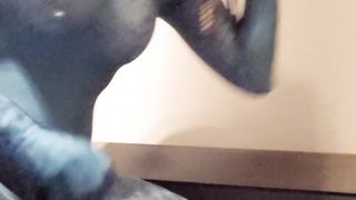 Amy costume play Avatar solo spunk with Weenie and meaty tits