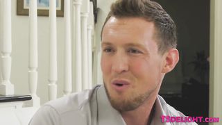 Trans teenage gets jizz stream on braces (Shiri Allwood)