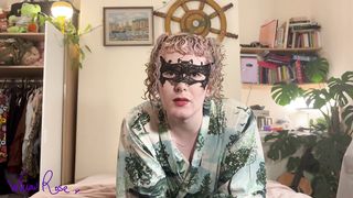 Mistress Batgirl wants you to fail No Plums November - Trans NNN Jerk Off Instructions