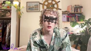 Mistress Batgirl wants you to fail No Plums November - Trans NNN Jerk Off Instructions