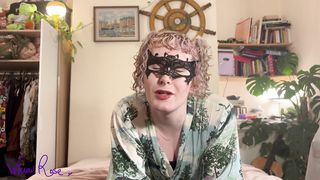 Mistress Batgirl wants you to fail No Plums November - Trans NNN Jerk Off Instructions