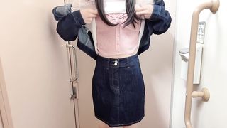 [Crossdressing] Japanese onanism with a bunch of orgasm in a ultra-cute uniform