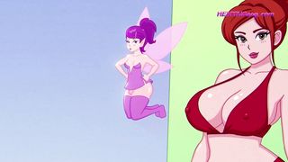 FUTA Dickgirl Makes a XXX Wish From Her Fairy PAWG Mother