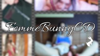 Crossdresser Tonguing Orange With Soles - F007