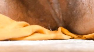 Drizzling It All Out Before A Bathroom