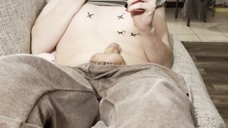 Gf films me pounding myself