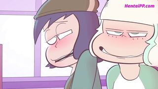 Hermaphroditism ( Gumball ) Orgy In The College Bus - Manga porn Uncensored