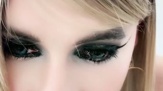 First-timer Crossdresser Stunning Super-cute Towheaded Trans Cougar Bra-less Sissy Vaping E-Smoking Bod DOMINATION & SUBMISSION Huge Baps