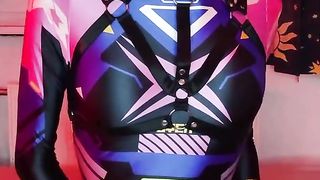 Nerdy Trans lady fails No Sack November and guzzles her own jism