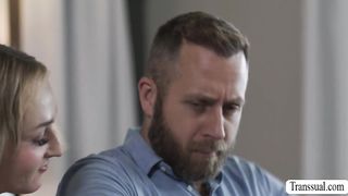 Tempting Trans lets sister in law mate nail her ass hole (Joel Someone)