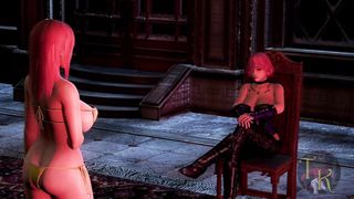 Butter Her Butt-cheeks by ToasterKing - Hermaphroditism Supremacy Toon with Arse Expansion