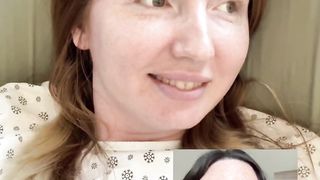 Authoritative Nurse has the cure to my illness, she pummels me rock-hard and makes me lick her jizz