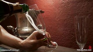 Tranny lap dancer buttfuck bangs boy