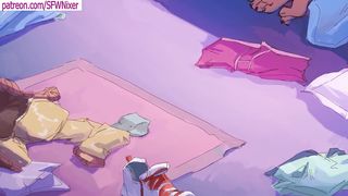 Futa wooly girl-on-girl story