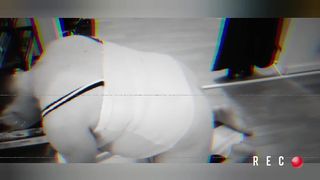 Unplanned home birth caught on camera, pregnant in rock hard labour.