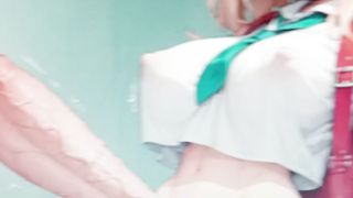 Manga porn trans college girl, throating his ample jizz-shotgun and boobs, fab tribute, close up