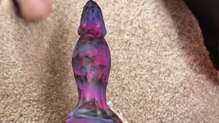 Plaid miniskirt rump takes monster faux-cock and man sausage in tastey arse