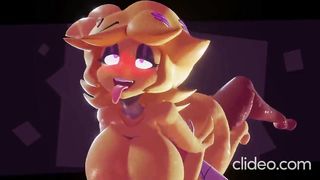 Foxy screws chica highly rock-hard