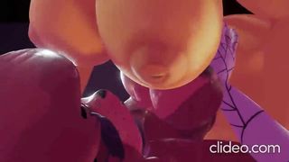 Foxy screws chica highly rock-hard