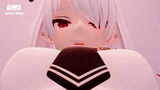 Hermaphroditism orgy 3 DIMENSIONAL suck off point of view money-shot