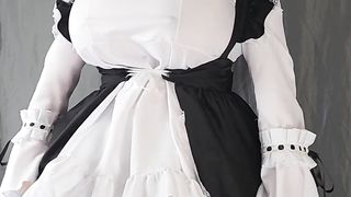 Kigurumi Kashima maid with monstrous bosoms