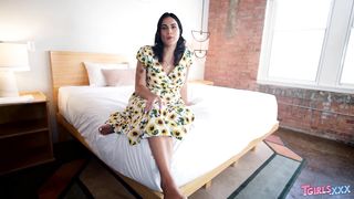 TGIRLS HARDCORE Persephone Baba Flaunts Her Super-sexy Forms