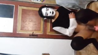 Uber-cute sissy Tgirl in her Moments of Sheer pleasure