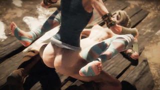 How to Teach Your Dragon Hermaphroditism - Astrid Hofferson deepthroats and gulps