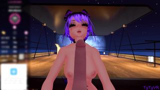 Futa Gets Your Stiffy RAW Then Rails You Until She BLOWS A LOAD - TyTyVR