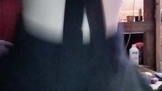 FTM Femboy railing fuck stick