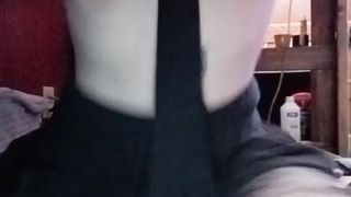 FTM Femboy railing fuck stick