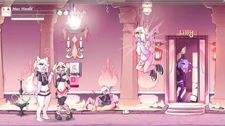 Uber-cute Gal dude Banged by T-girls - Max the Elf she-male anime porn pornography game have fun