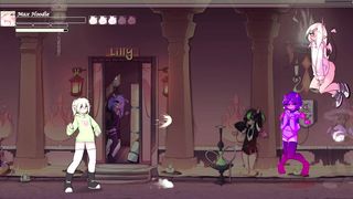 Uber-cute Gal dude Banged by T-girls - Max the Elf she-male anime porn pornography game have fun