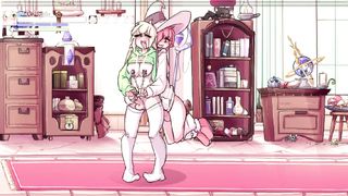 Satan Doll And Her Mate Bang me Hader and Jizm two times she-creature anime porn game have fun