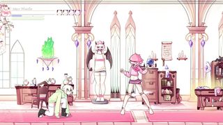 Satan Doll And Her Mate Bang me Hader and Jizm two times she-creature anime porn game have fun