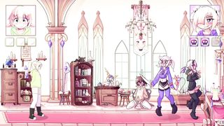 Satan Doll And Her Mate Bang me Hader and Jizm two times she-creature anime porn game have fun