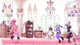 Satan Doll And Her Mate Bang me Hader and Jizm two times she-creature anime porn game have fun