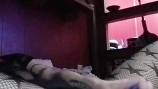 Trans Femboy Ravages himself with Bad dragon