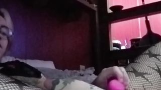 Trans Femboy Ravages himself with Bad dragon