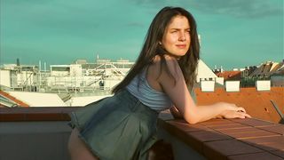 Facefucking my stud where the neighbors can observe