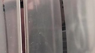 Wonderful femboy take bathroom lingeries tights