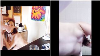 Trans Goddess Arse-whore ~ Rectal - gapes - humungous cum-shots