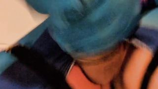 Futa Zero Suit Samus Strokes Her Monstrous Penis and Jizzes Everywhere