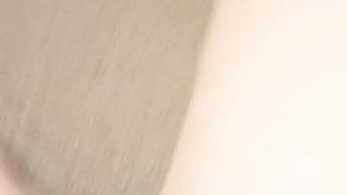 FTM masturbating and fapping off with packer